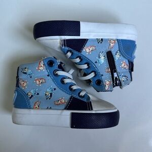 Bluey High-Top Kids Sneakers